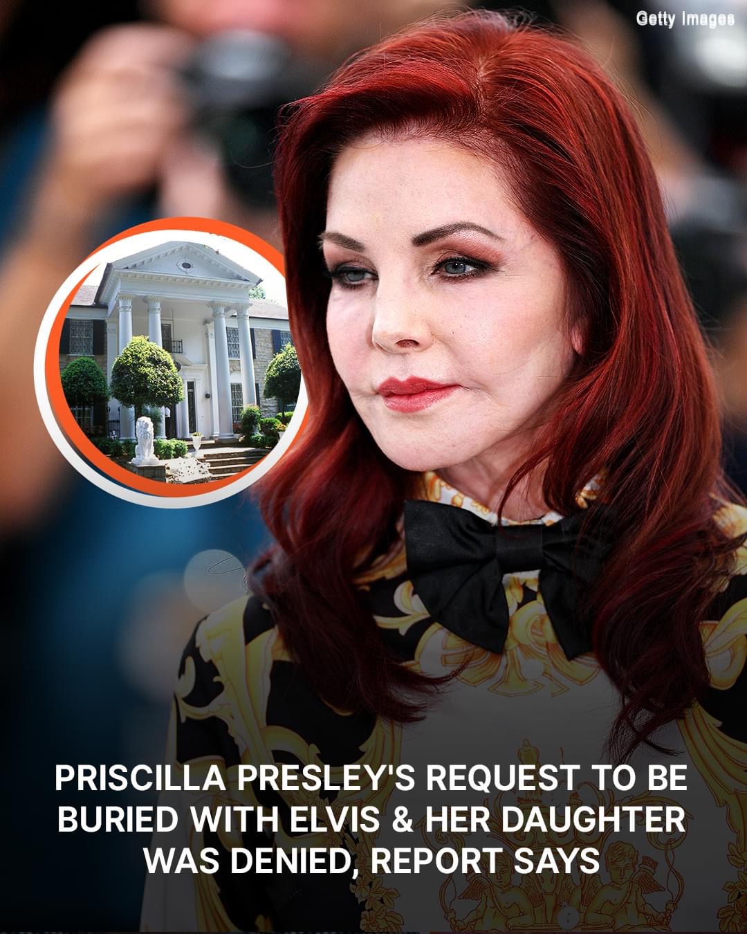 Priscilla Presley Denied Request To Be Buried With Elvis And Her Daughter Report Says Lifestory