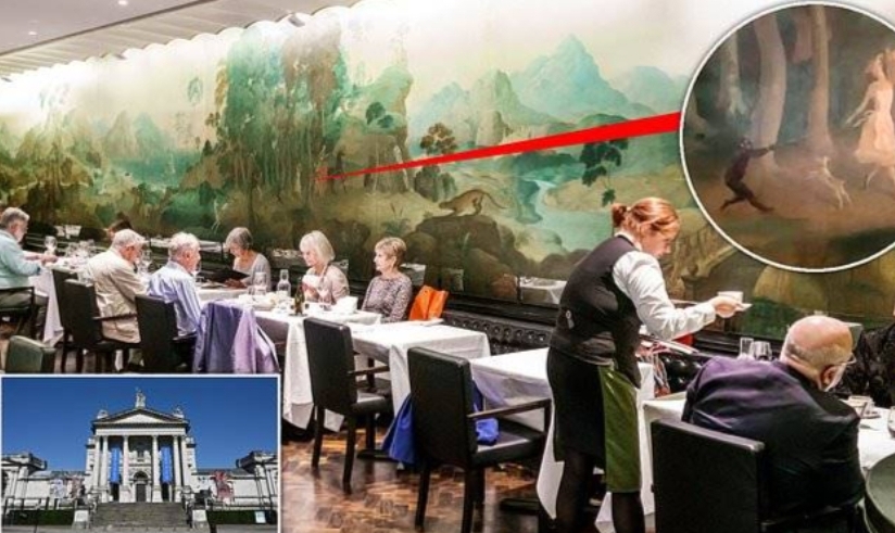Huge Mural Was Painted 100 Years Ago, But Now The Restaurant Is Closing ...